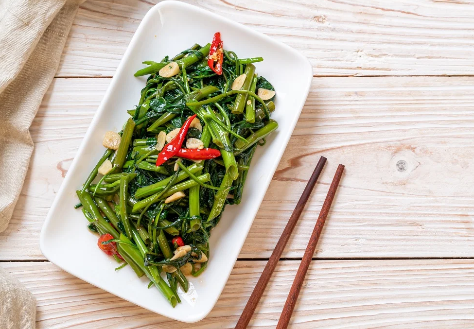 Rau muống chứa nhiều chất dinh dưỡng nên có tác dụng tuyệt vời đối với sức khỏe